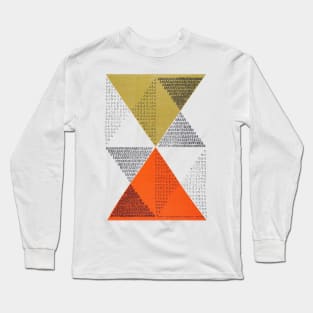 Triangle Shape Long Sleeve T-Shirt
